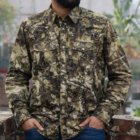 জঙ্গল ওয়াশ ক্যামো শার্ট