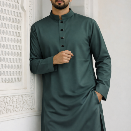 Micro Panjabi Botol Green